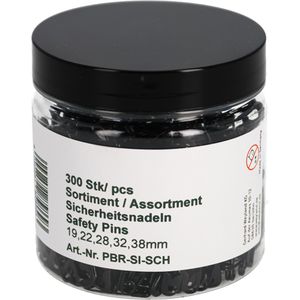 Produktbild für Sicherheitsnadeln Böttcher-AG Premium, schwarz