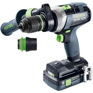 Produktbild für Akku-Bohrschrauber Festool QUADRIVE TDC 18/4 5,0/4,0 I-Plus