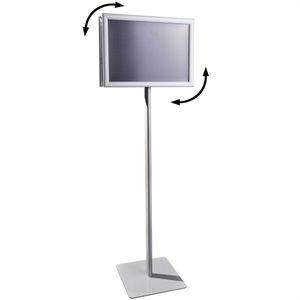 Produktbild für Infoständer Böttcher-AG Classic aus Aluminium, silber, A3