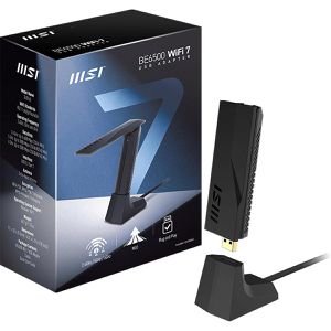 Produktbild für WLAN-Adapter MSI BE6500, GUBE65, USB 3.1