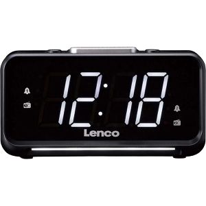 Produktbild für Radiowecker Lenco CR-28BK