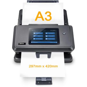 Plustek eScan A650 Pro Scanner, bis A3, Dokumentenscanner, Duplex, ADF, mit USB und LAN