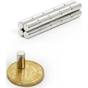 Produktbild für Magnete Böttcher-AG N38, silber, Neodym Magnet