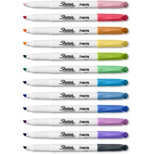 Produktbild für Textmarker Sharpie S-Note, 12 Stück