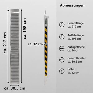 Produktbild für Auffahrrampe Trutzholm 38255901, 2 Stück