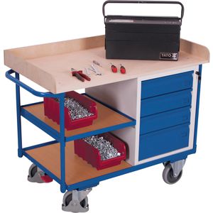 Produktbild für Werkstattwagen VARIOfit sw600.612, Tragkraft 400kg