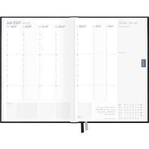 Produktbild für Buchkalender Häfft 11225-5, Business-Timer, Jahr 2026/2027