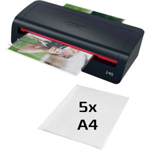 Produktbild für Laminiergerät GBC 240, mit 2 Rollen, A4