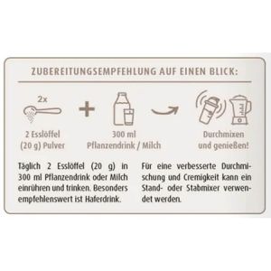 Produktbild für Proteinpulver Raab-Vitalfood Protein Shake, 500 g, BIO