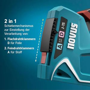 Produktbild für Handtacker Novus-Tools J-15, 030-0473