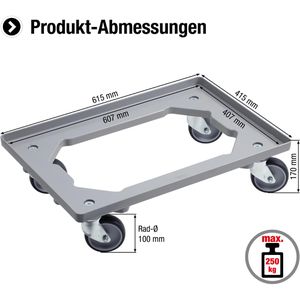 Produktbild für Transportroller Werkzeyt WU821510