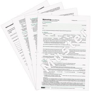Produktbild für Mietvertrag Brunnen 1025200, DIN A4