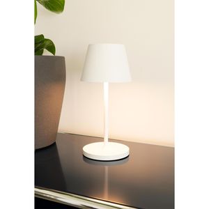 Produktbild für Tischlampe Rolf-Kern Club, weiß, LED, warmweiß