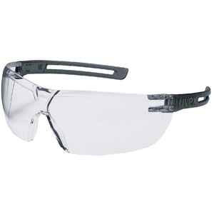 Uvex Schutzbrille x-fit 9199285, klar, Bügelbrille, grau