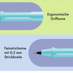 Produktbild für Druckbleistift Lamy safari 1D0 aquasky, hellblau, Kunststoff