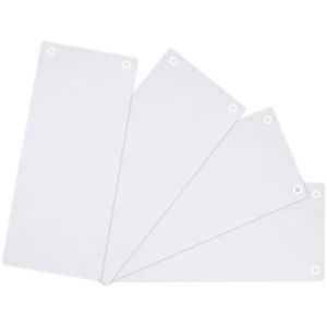 Trennstreifen DONAU 8620100-09, weiß