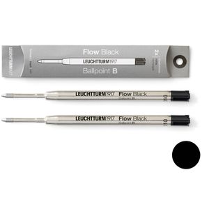 Produktbild für Kugelschreiberminen Leuchtturm1917 Flow Black