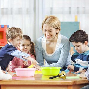 Produktbild für Tischglocke Relaxdays silber