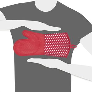Produktbild für Ofenhandschuh Wenko Topfhandschuhe 2102168100, rot