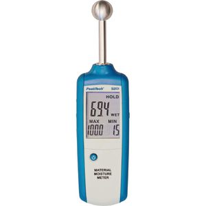 Feuchtemessgerät PeakTech P 5201, LC-Display