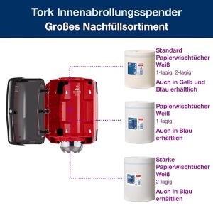 Produktbild für Putztuchrollenhalter Tork Elevation, 659008, M2