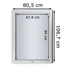 Produktbild für Schaukasten Showdown-Displays T-Linie, B1, außen