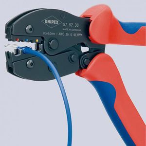 Produktbild für Crimpzange Knipex 97 52 36 PreciForce