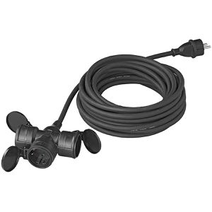 Verlängerungskabel ProPlus 373561DE, für außen IP44