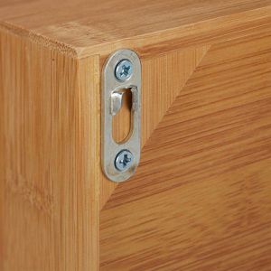 Produktbild für Teebox Relaxdays 10028846, für Teebeutel, natur, aus Bambus