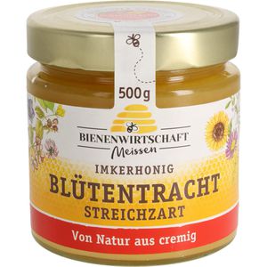 Honig Bienenwirtschaft-Meissen Blütentracht streichzart