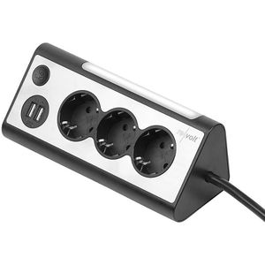 Tischsteckdose Böttcher-AG mit 1,4m Kabel