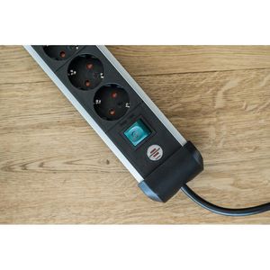 Produktbild für Steckdosenleiste Brennenstuhl Premium-Alu-Line, 3m