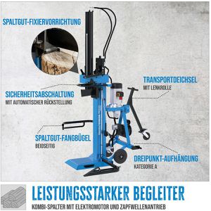 Produktbild für Holzspalter Güde GHS1000/25TEZ-A Zapfwelle Elektro
