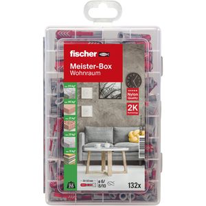 Produktbild für Dübel Fischer 535971, 2-K-Dübel, Meister-Box-Duopower-Set