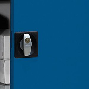 Produktbild für Werkzeugschrank Mauser MKST12/5/19, aus Metall, grau / blau