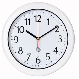 Wanduhr Monzana outdoor, Kunststoff, analog, Funkuhr