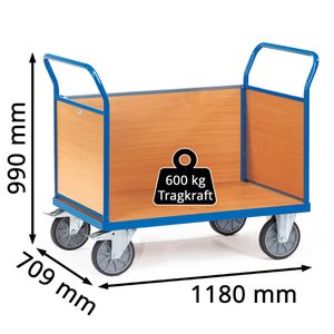 Produktbild für Transportwagen Fetra Dreiwandwagen, 2532