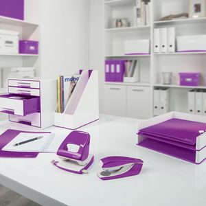 Produktbild für Heftbox Leitz WOW, 4629-00-62, aus Kunststoff, A4