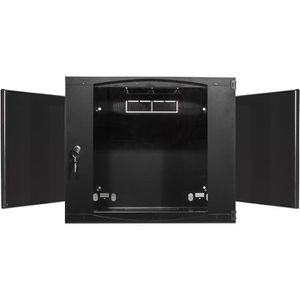 Produktbild für Netzwerkschrank LogiLink Single Section, W06F64B, 19 Zoll