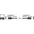 Zusatzbild USB-Kabel DeLock Thunderbolt 3, USB 3.1, 2,0 m