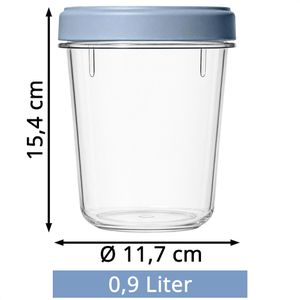 Produktbild für Frischhaltedose OXO Good Grips Twist &amp; Stack, aus Kunststoff