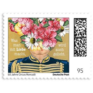 Produktbild für Briefmarken DeutschePost 50 Jahre Circus-Theater Roncalli, Set