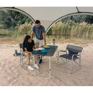 Produktbild für Campingstuhl Coleman Deck Chair Table, grau, 113kg