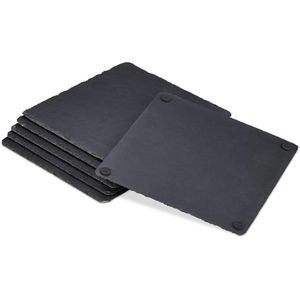 Produktbild für Schieferplatten Relaxdays 10030880, 25 x 25cm