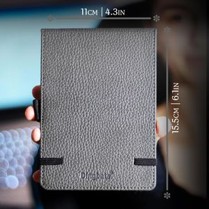 Produktbild für Notizblock Dingbats Wildlife D5501GY, grau, A6+