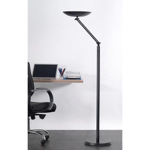 Produktbild für Stehlampe Unilux Varialux, LED, schwarz, 196 cm