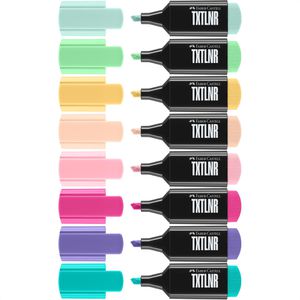 Textmarker Faber-Castell TXTLNR Pastell, 8 Stück