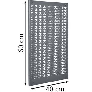 Produktbild für Werkzeugwand Küpper 70308, grau, aus Metall