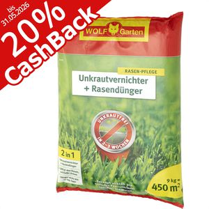 Dünger Wolf-Garten SQ 450 2-in-1 Rasendünger