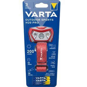 Produktbild für Stirnlampe Varta H20 Pro LED, mit Batterie